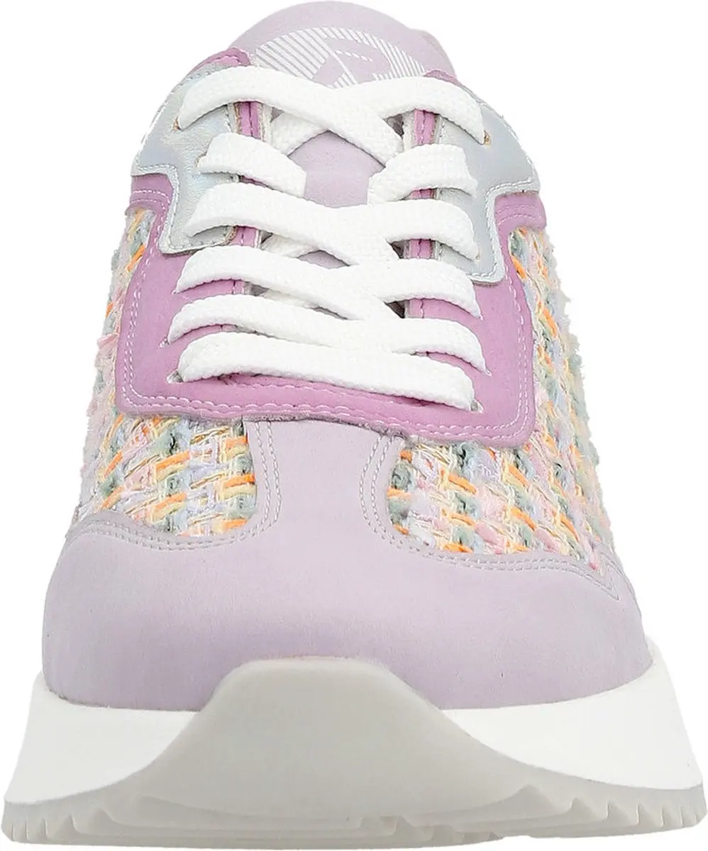 Rieker Evolution 105333 Dames Sneakers - Paars - Maat 36 - afbeelding 3 van 6