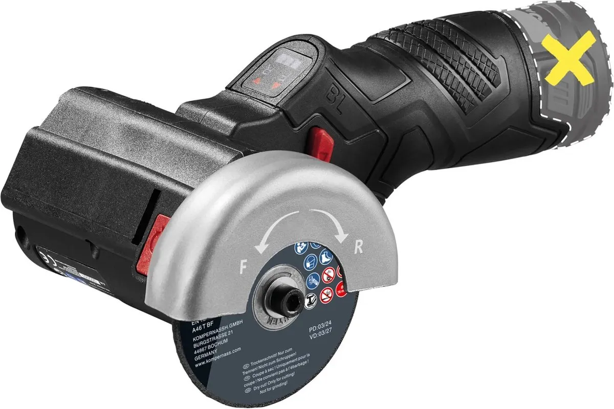 PARKSIDE Accu Haakse Slijpmachine 12V