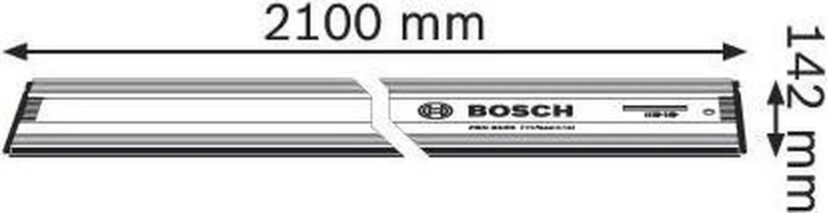 Bosch Professional FSN 2100 Systeemaccessoire - Hout
