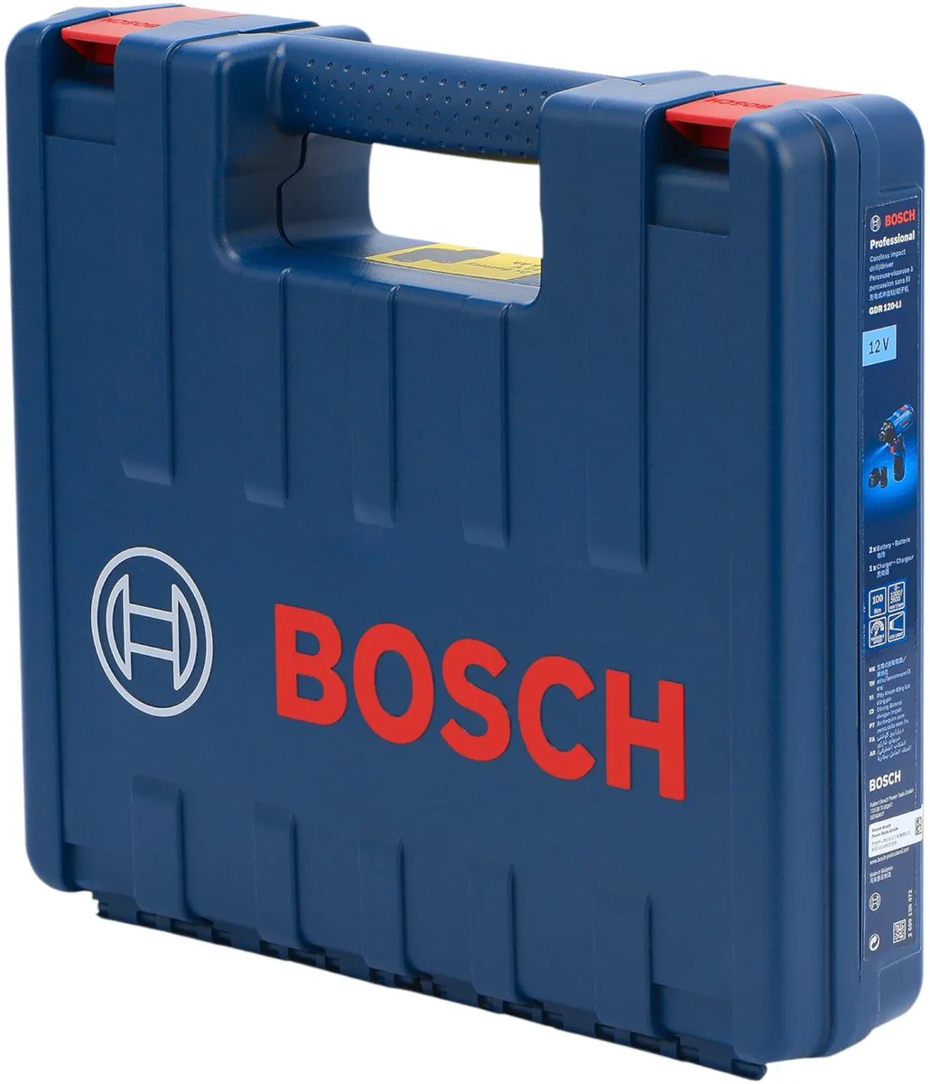 Bosch Professional GDR 120-LI Slagmoersleutel 12V - 100Nm - 2x Accu 2.0Ah + Lader + Koffer - afbeelding 3 van 5