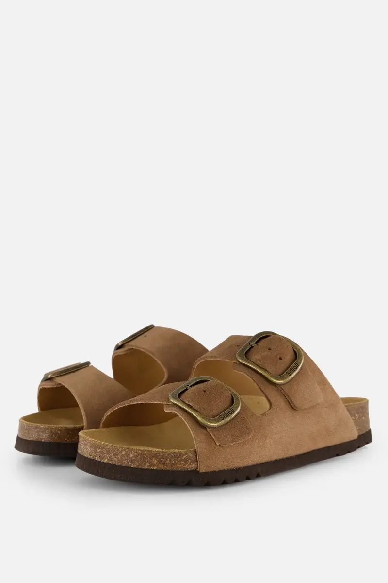 Scholl Noelle Sandalen taupe Suede