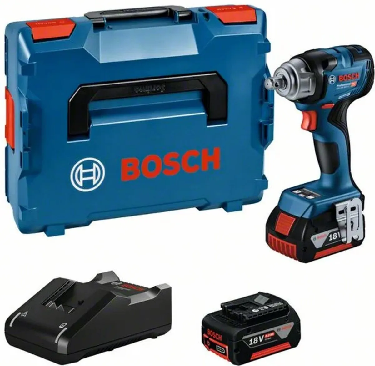 Bosch Professional GDS 18V-330 HC Accuschroefboormachine - 2x 5,0Ah - afbeelding 6 van 6
