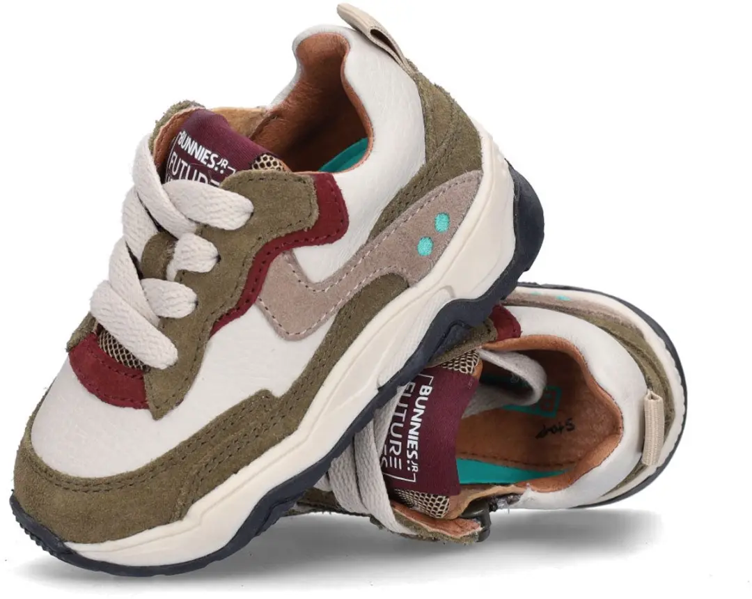 BunniesJR COLE CHUNKY Jongens Sneakers 226741-469 - Legergroen - afbeelding 5 van 6