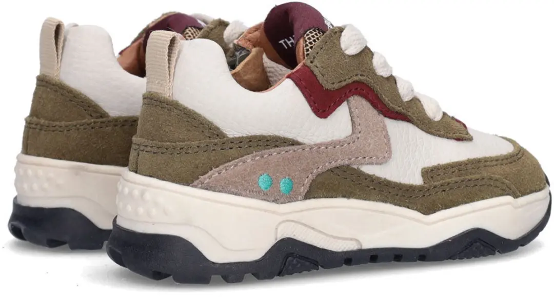 BunniesJR COLE CHUNKY Jongens Sneakers 226741-469 - Legergroen - afbeelding 4 van 6