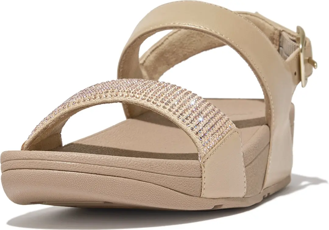 FitFlop Damen Sandalen Lulu Sandal-Hotfix EC3 Latte Beige-41