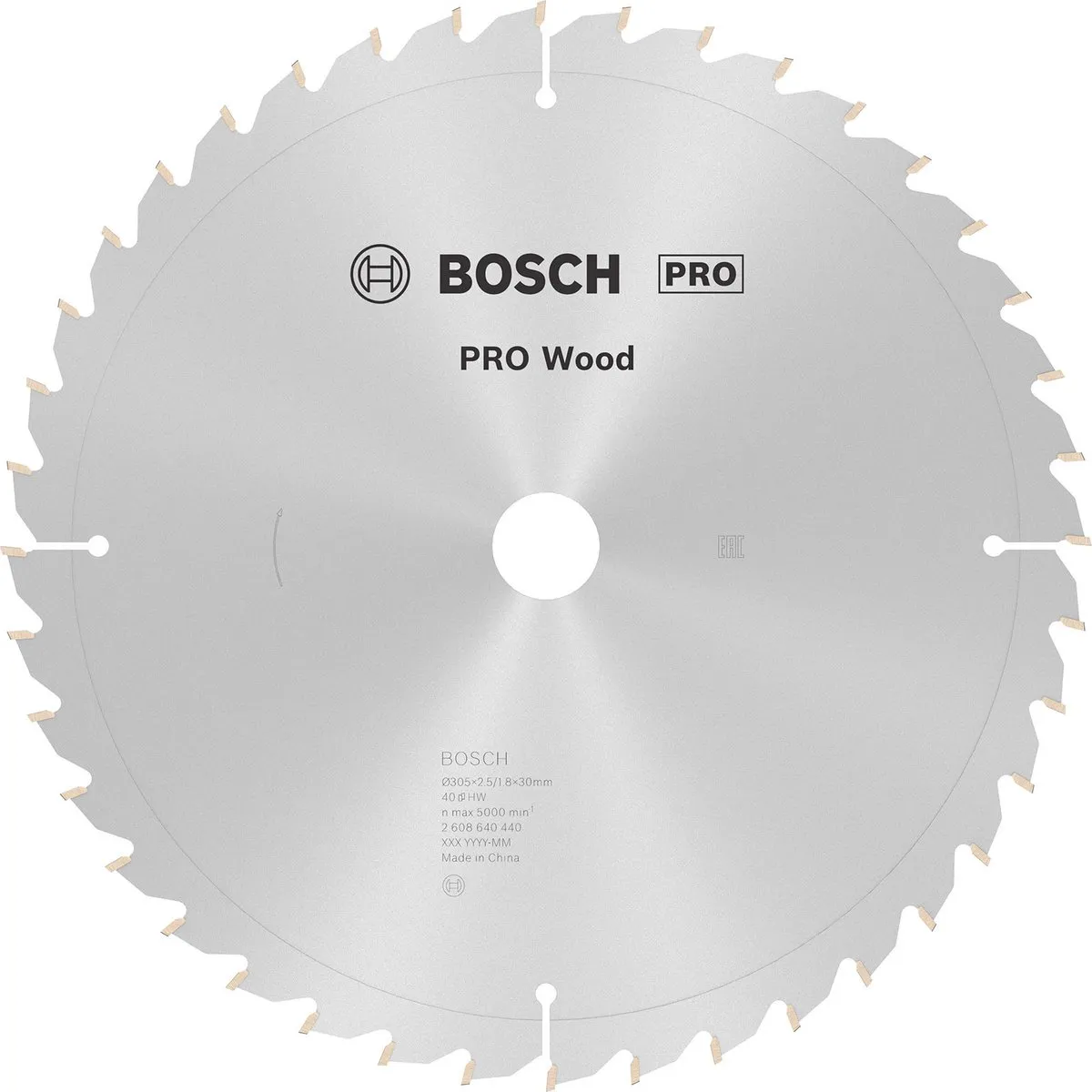 Bosch Professional PRO Wood Cirkelzaagblad 305mm