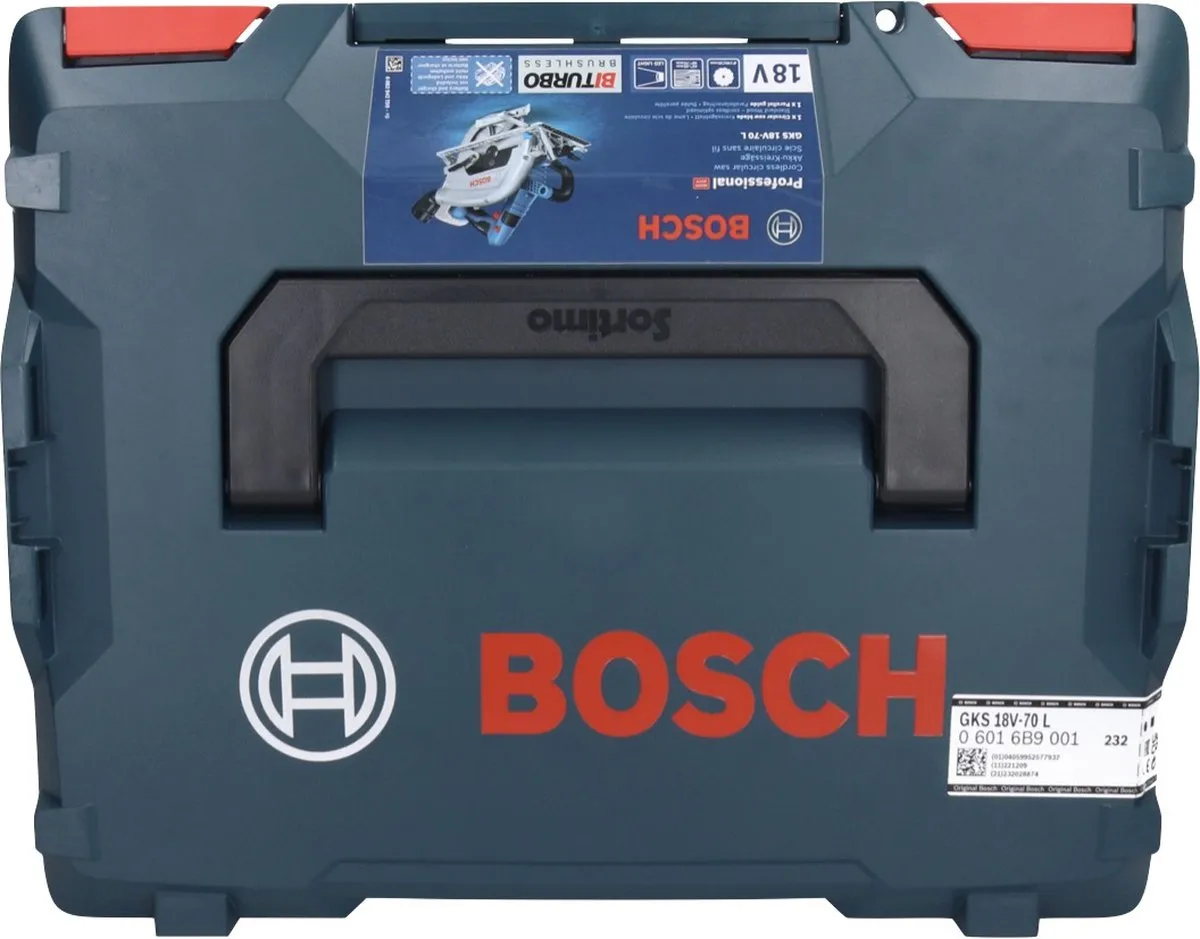 Bosch Professional GKS 18V-70 Accu Cirkelzaag 190mm - L-Boxx - afbeelding 6 van 6