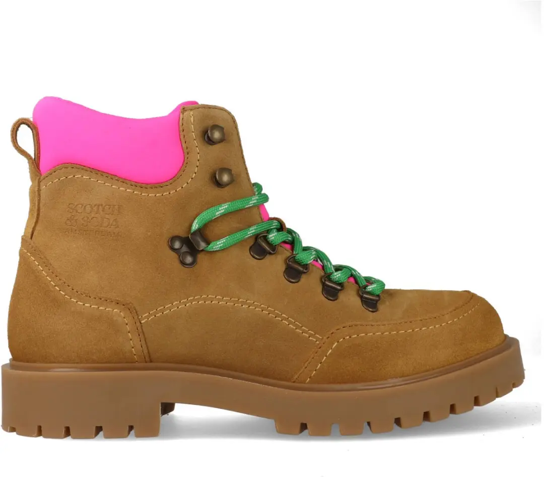 Scotch and Soda Boots Toby Beige / Roze-42
