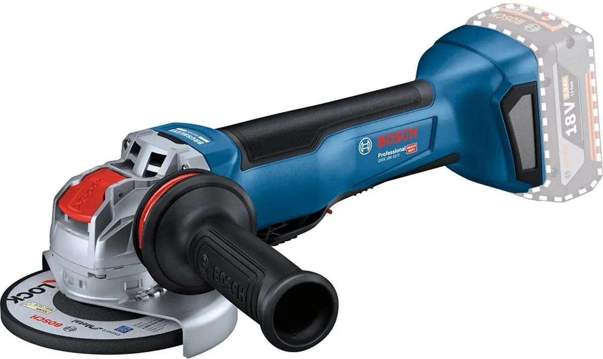Bosch Professional GWX 18V-10P Haakse Slijper 125mm X-LOCK