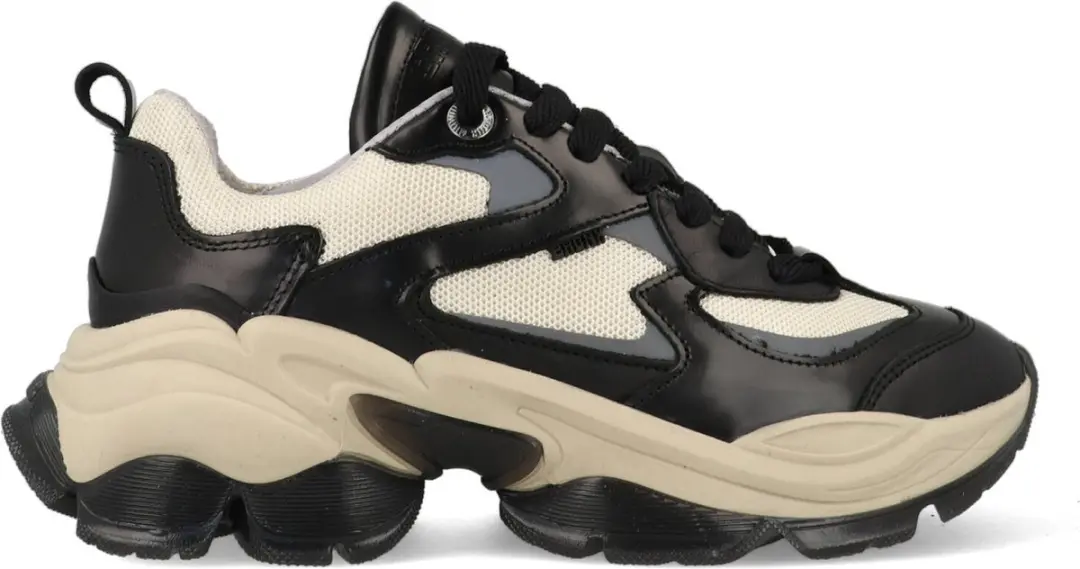Bronx Sneakers Linn-y 66461B-OA-3736 Zwart / Beige -42