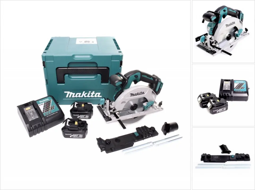 Makita DHS 680 RFJ accu handcirkelzaag 18 V 165 mm borstelloos + 2x accu 3.0 Ah