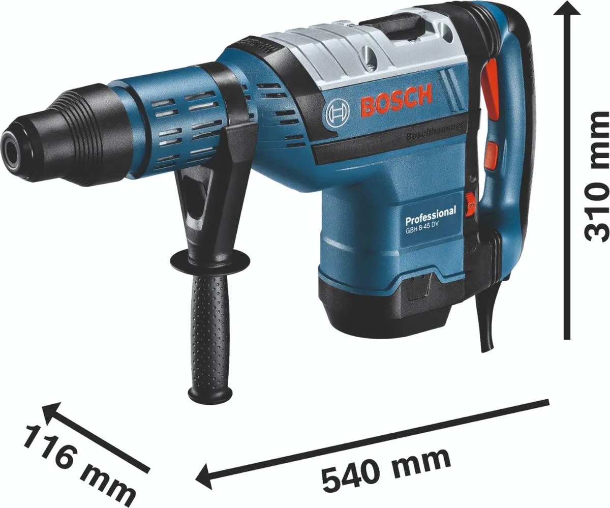 Bosch Professional GBH 8-45 DV Boorhamer 1500W
