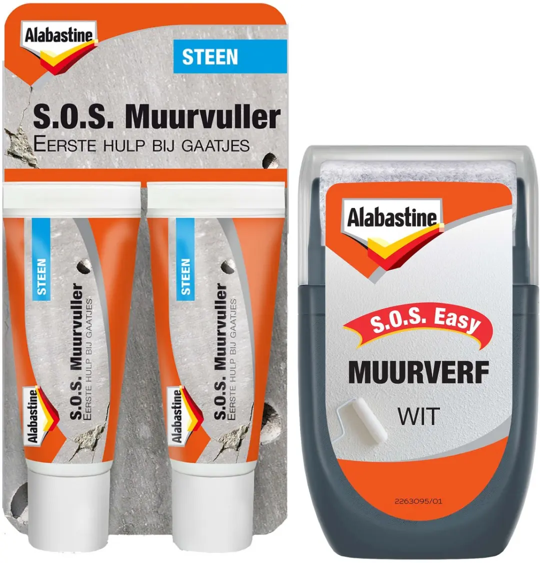 Alabastine S.O.S. Muurreparatie Bundel