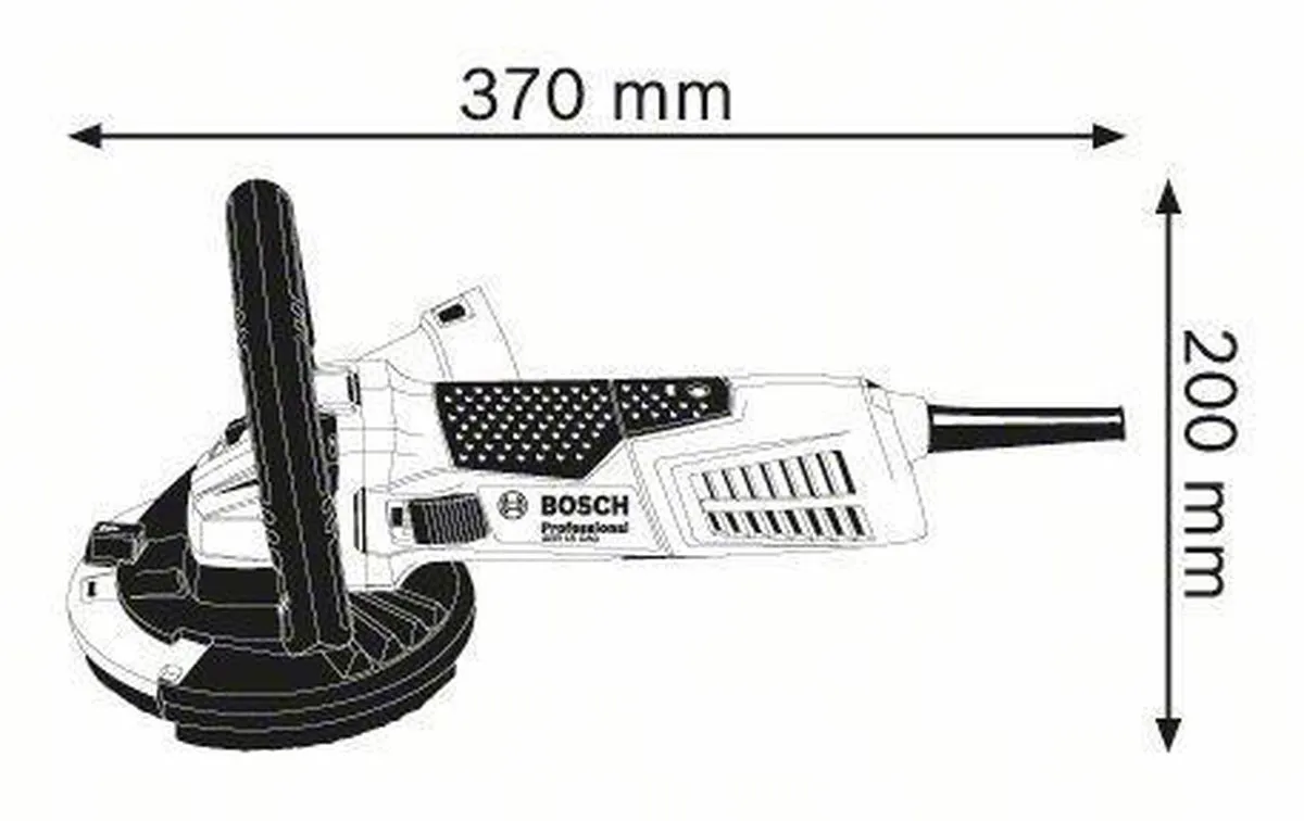 Bosch Professional GBR 15 CAG Betonschuurmachine - 1500W