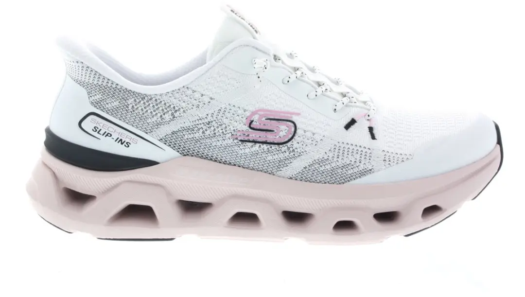 Dames Sneakers Skechers Glide-step Altus White/pink Wit