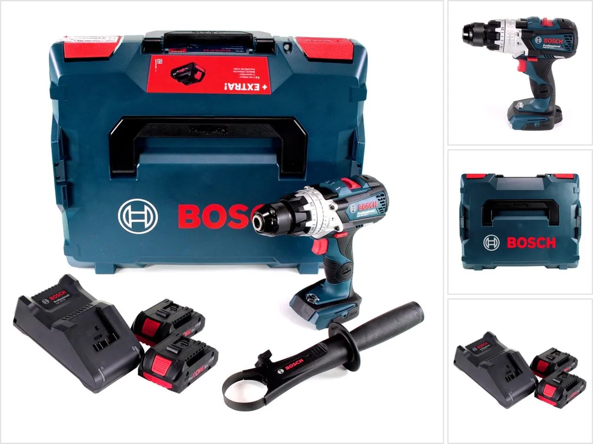 Bosch Professional GSB 18V-110C Klop-/Schroefboormachine - 27 standen - 2x accu