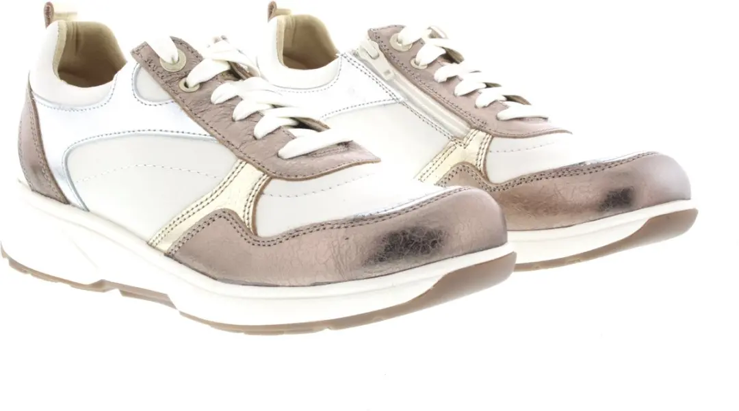 Xsensible Pula Dames Sneakers - Leer - Beige - Maat 37 - afbeelding 5 van 6