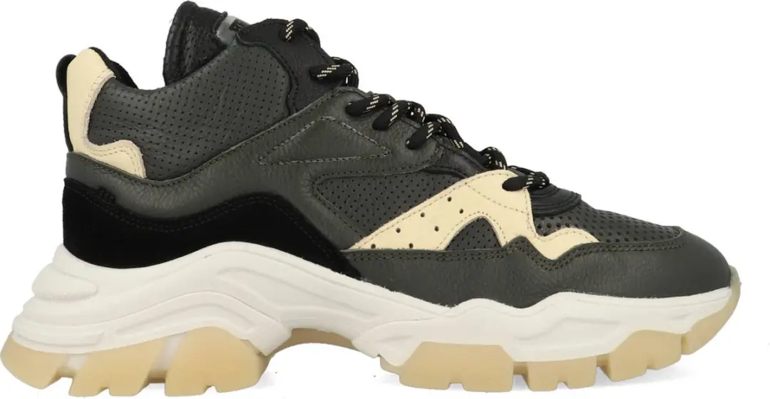 Bronx Sneakers Tayke-Over 47309-AB Groen / Beige-37