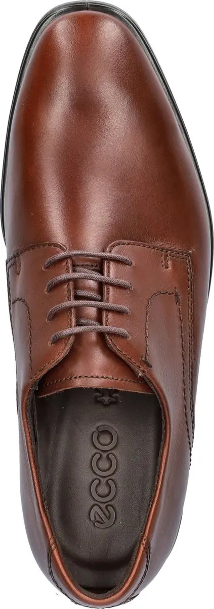 ECCO Melbourne Heren Veterschoen - Bruin - Maat 47
