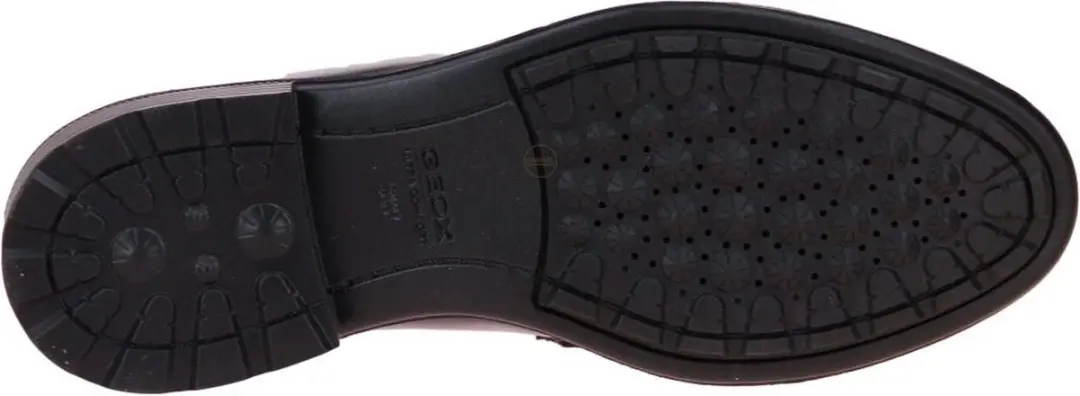 Geox Walk Pleasure Zwarte Moccasin