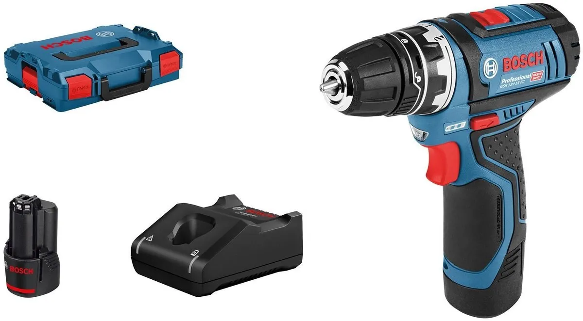 Bosch Professional GSR 12V-15 FC Accu Schroefboormachine - 2x 2,0Ah - afbeelding 6 van 6