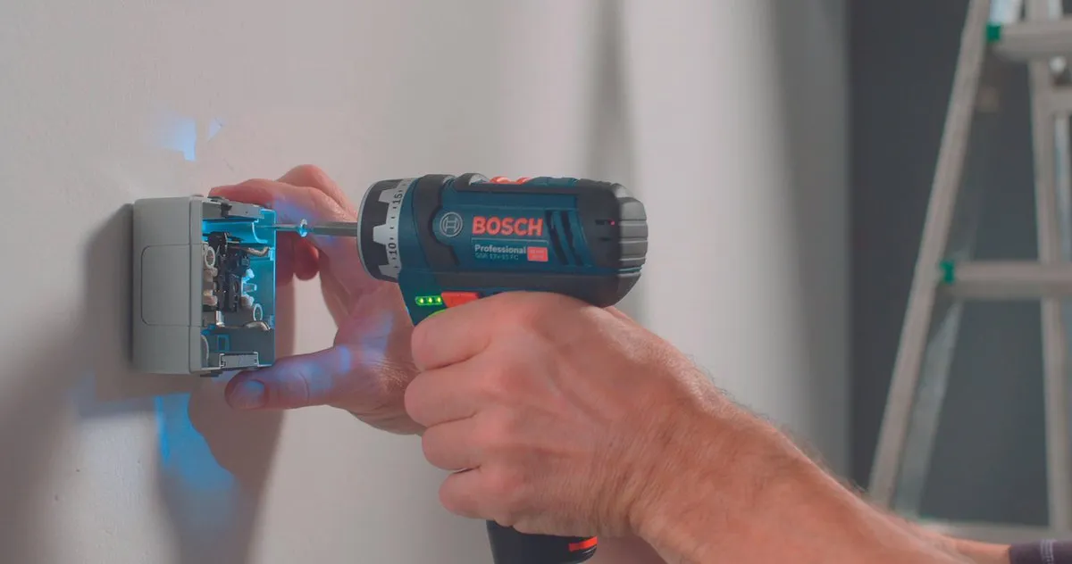 Bosch Professional GSR 12V-15 FC Accu Schroefboormachine - 2x 2,0Ah