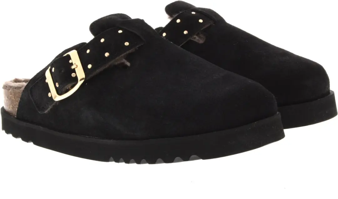Scholl Benny Teenslipper - Zwart