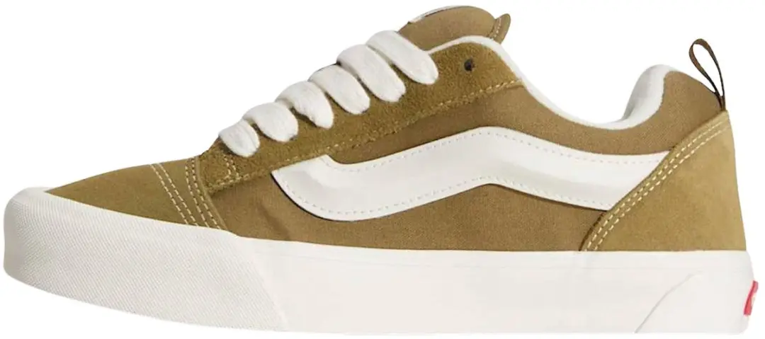 Vans Knu Skool Sneakers 45 - Kaki/Wit - afbeelding 5 van 6