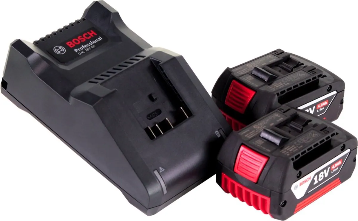 Bosch Professional GSB 18V-55 Accuboormachine - 2x 18V accu's