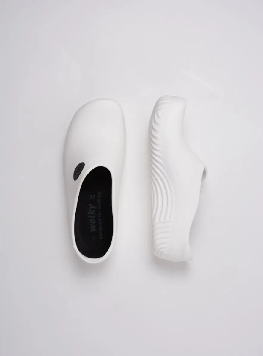 Wolky Dames Klompen 02550 OK Clog-Klomp Wit