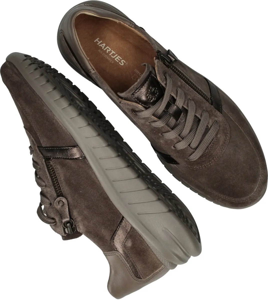 Hartjes WAVE SHOE Dames Sneakers - Beige - 42