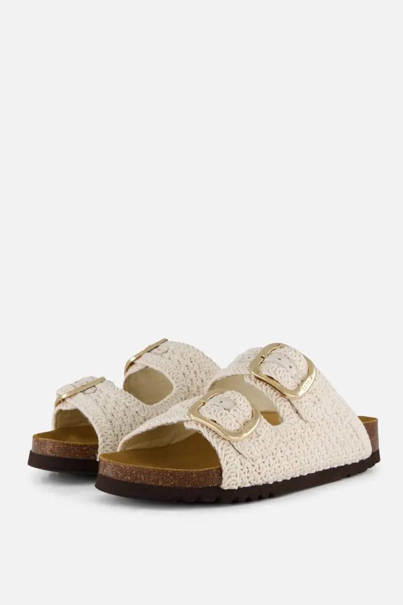 Scholl Noelle beige Textiel