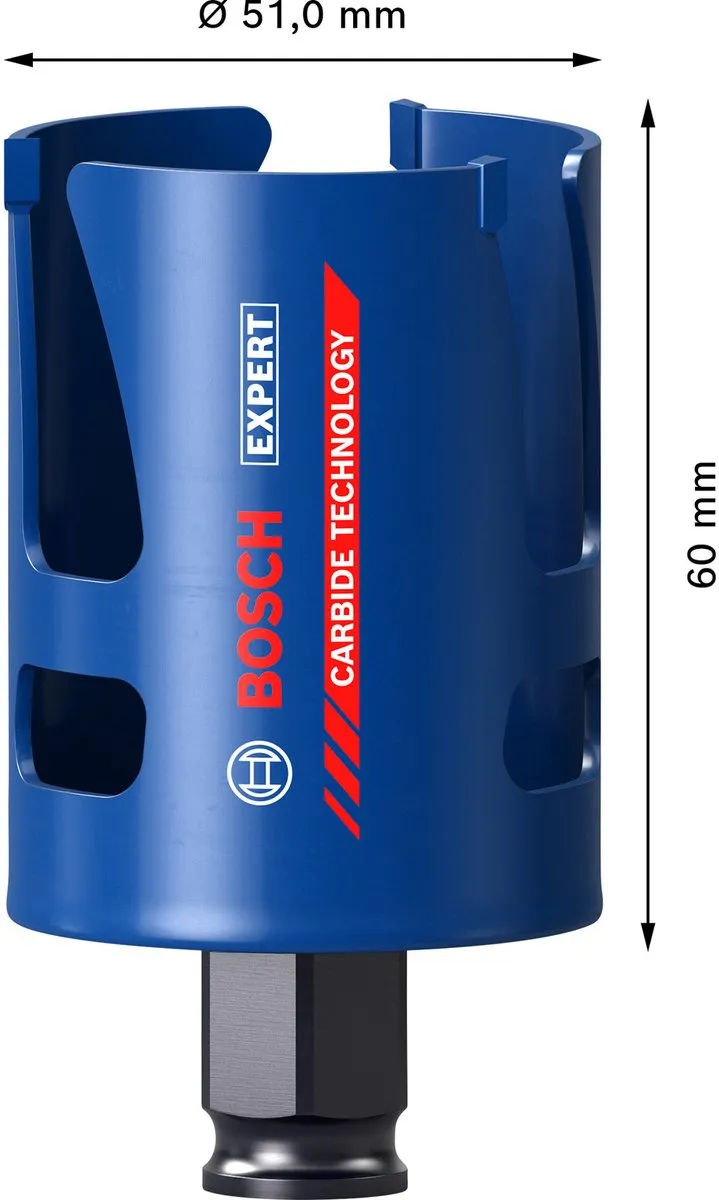 Bosch Professional EXPERT Construction Gatenzaag 51mm