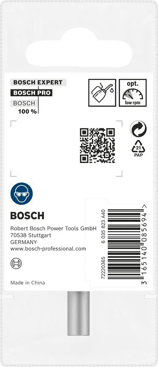 Bosch Professional 2608596665 Verzinkboor 10.0mm - Hout