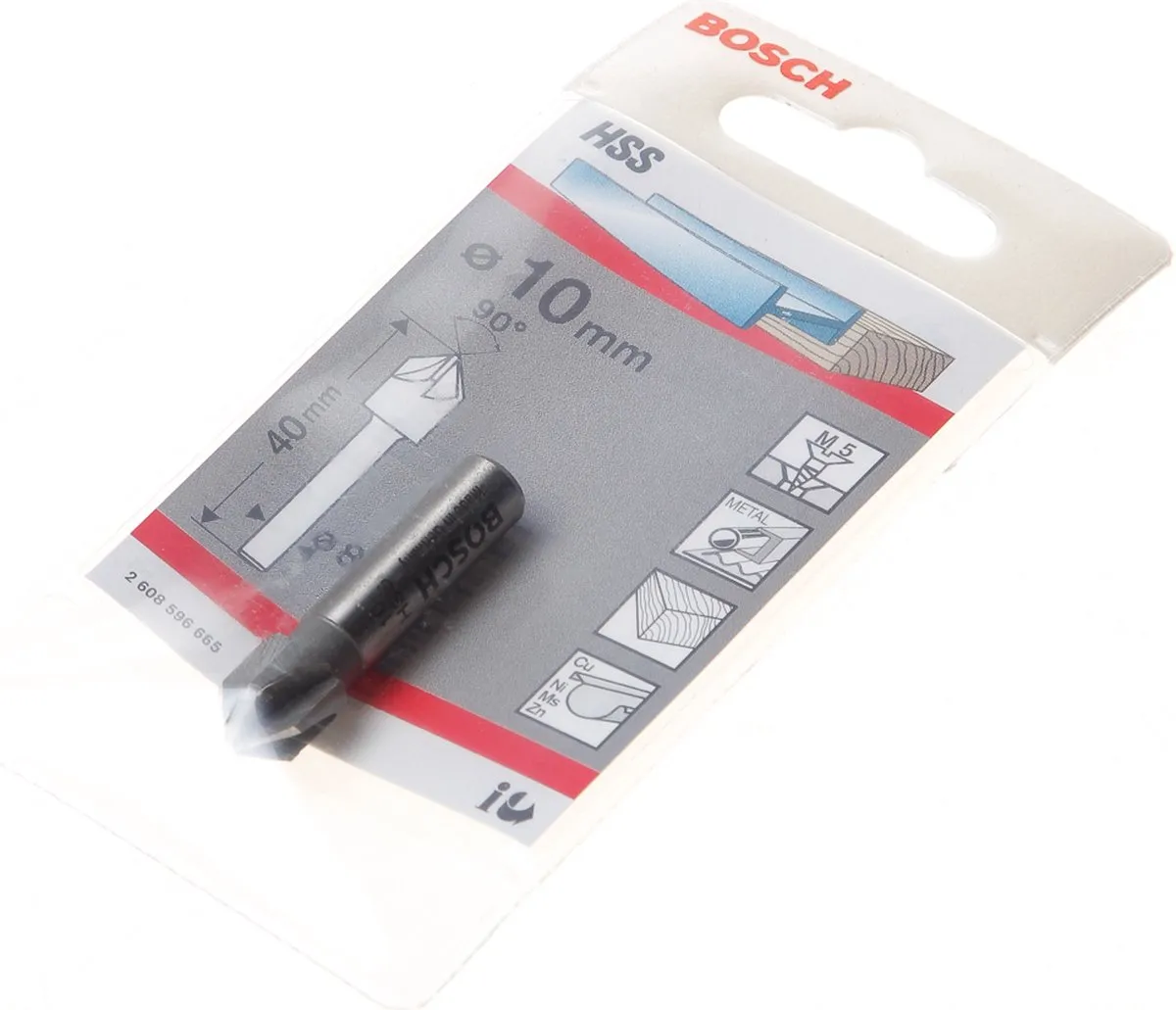 Bosch Professional 2608596665 Verzinkboor 10.0mm - Hout - afbeelding 6 van 6