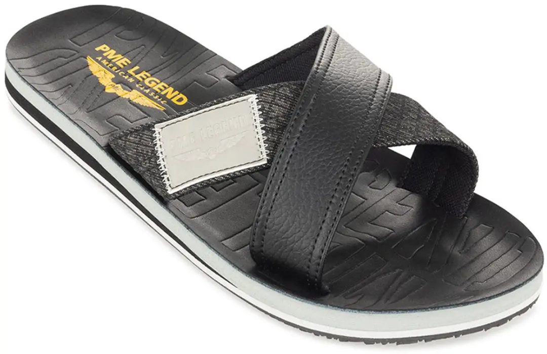 PME Legend Fluelglider Heren Slippers - Zwart - Maat 41 - afbeelding 2 van 6