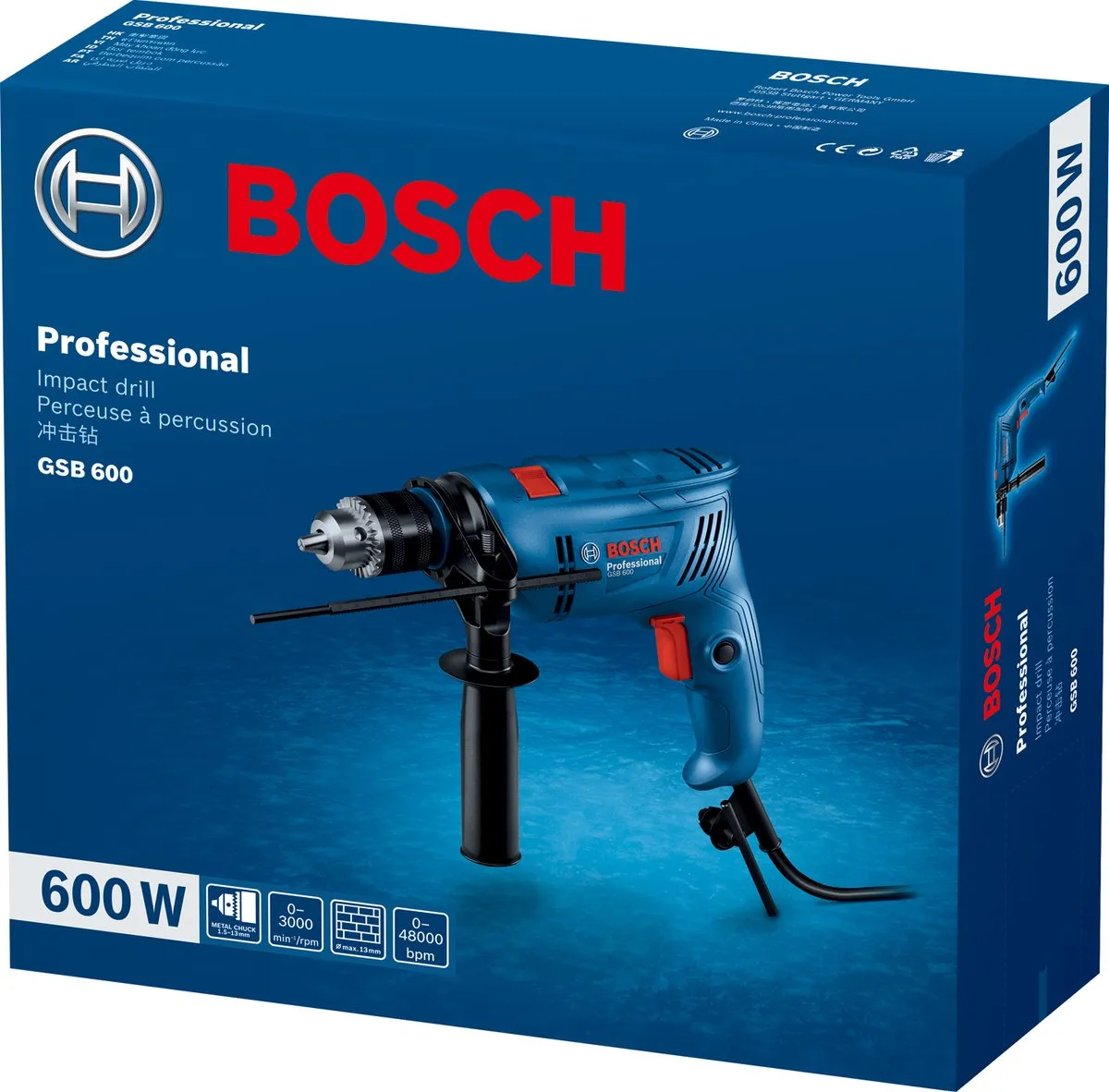 Bosch Professional GSB 600 Klopboormachine 600W