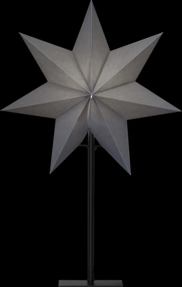 Star Trading Ozen Kerstster - 55cm Warm Wit