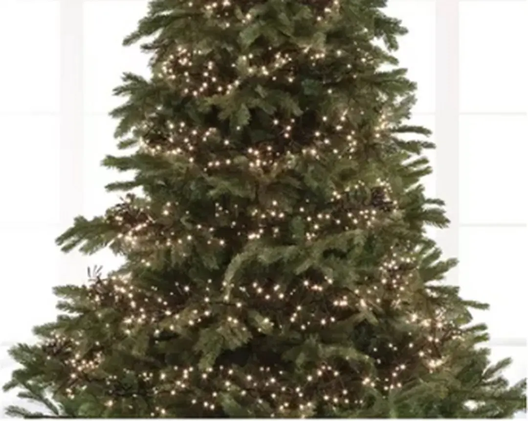 Lumineo LED Cluster Lights 3000 Warm Wit - 28m Zwart