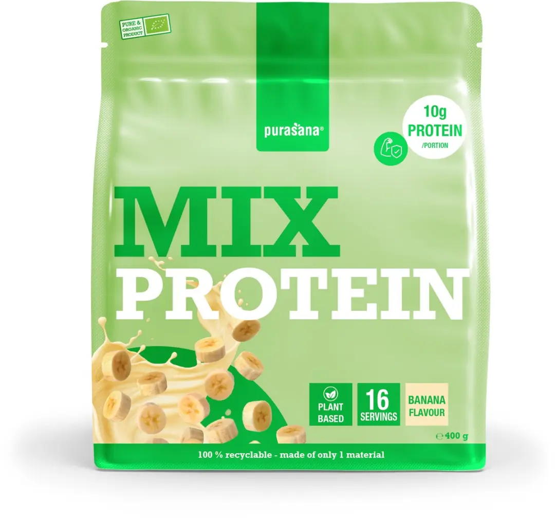 Purasana Mix Protein Powder Banana 400g