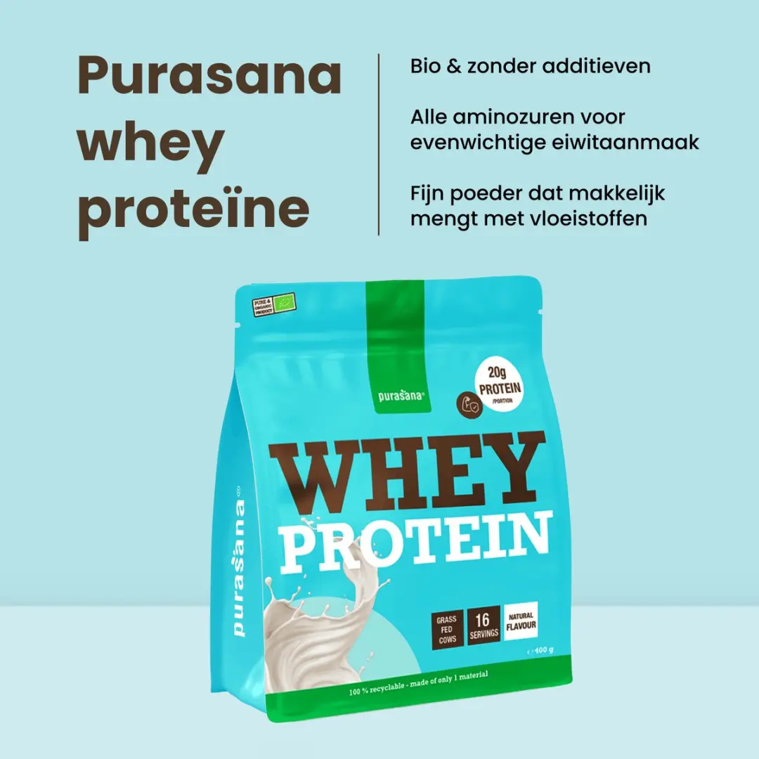 Purasana Whey Protein Natural 400g