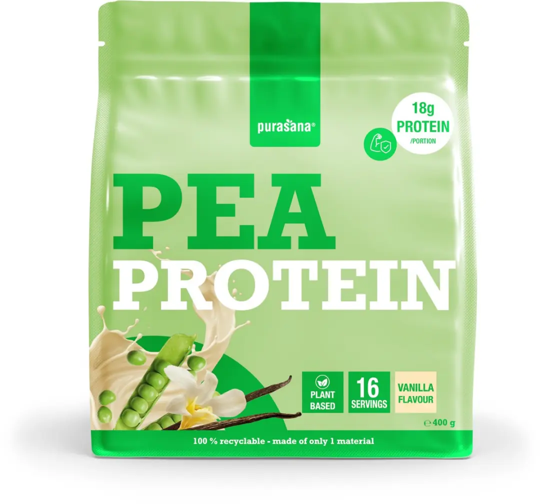 Purasana Pea Protein Poeder Vanille 400g