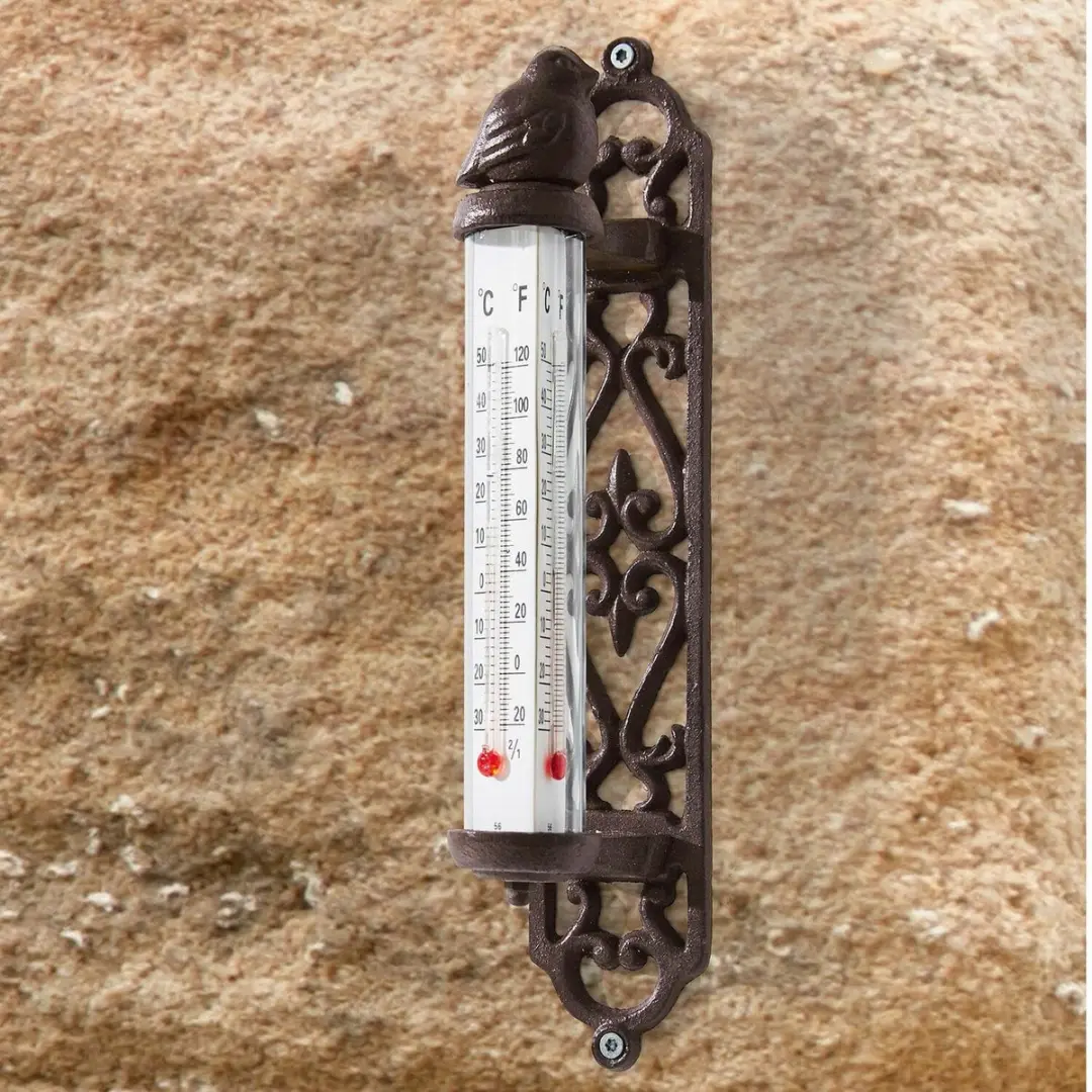 Loberon Thermometer Binyamin - Bruin - afbeelding 5 van 6