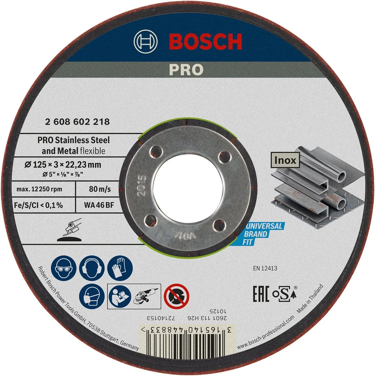 Bosch Professional ABS FLEX 125X3X22,24 Slijpschijf - 125mm - afbeelding 6 van 6
