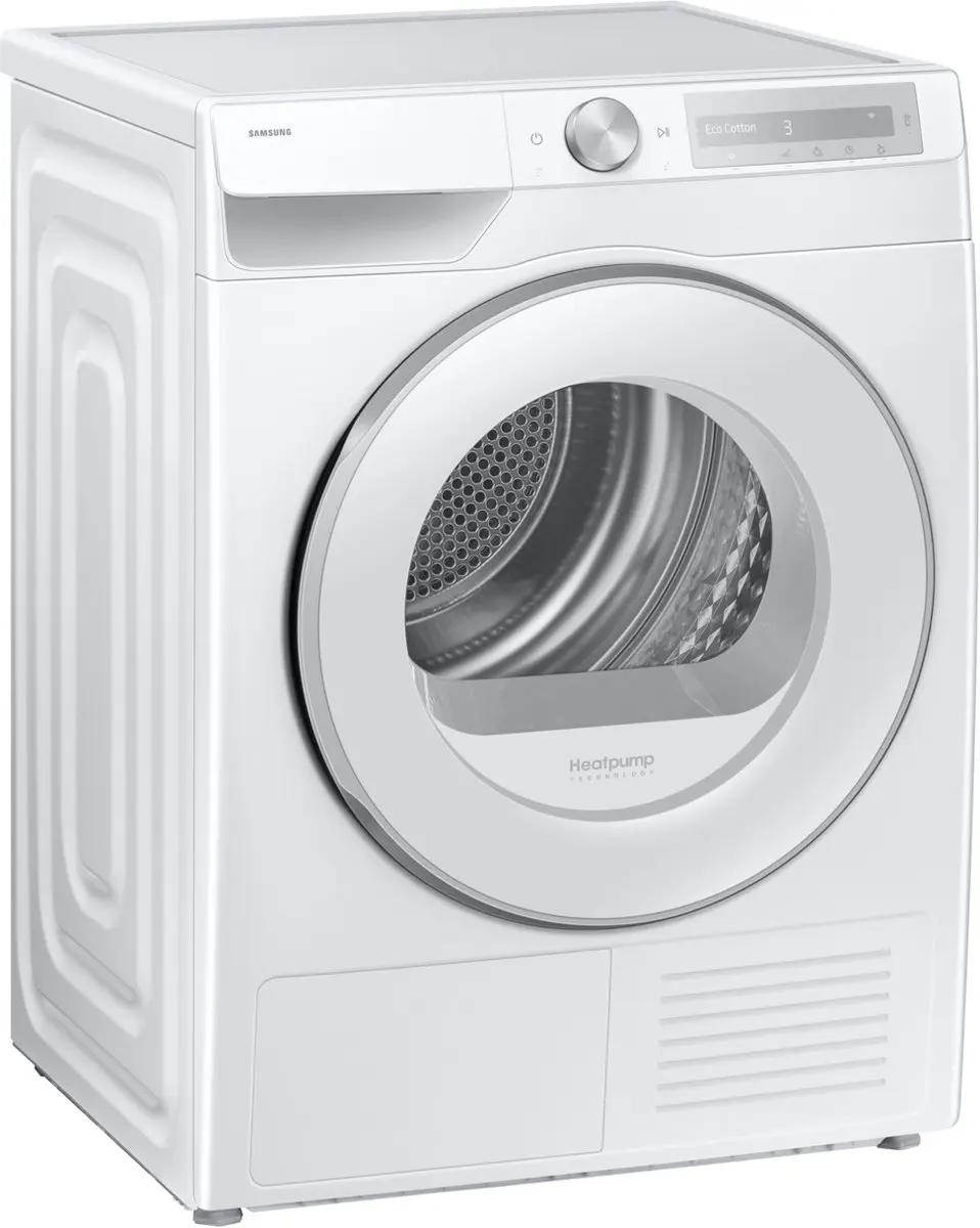 Samsung Series 6 DV90DG6845HHU3 Warmtepompdroger 9kg - Wit - afbeelding 6 van 6