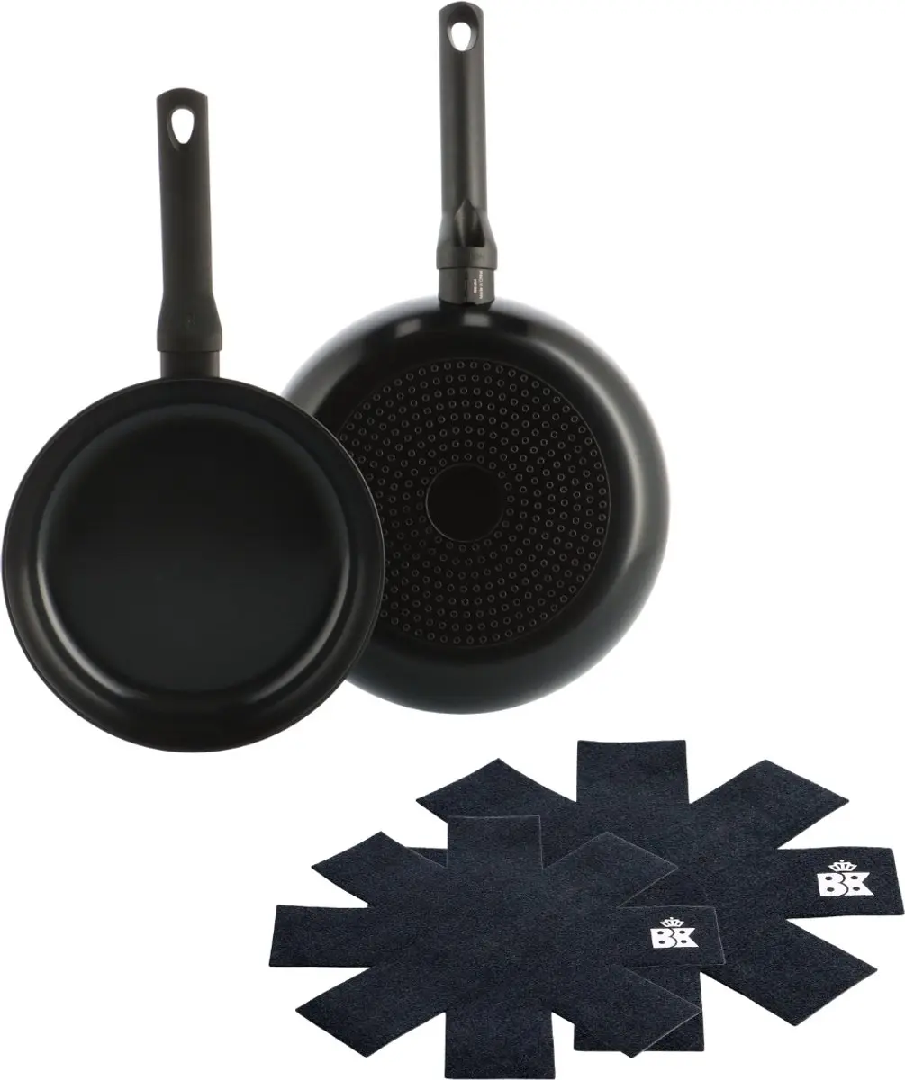 BK Enjoy 2pc set + pan protectors Black
