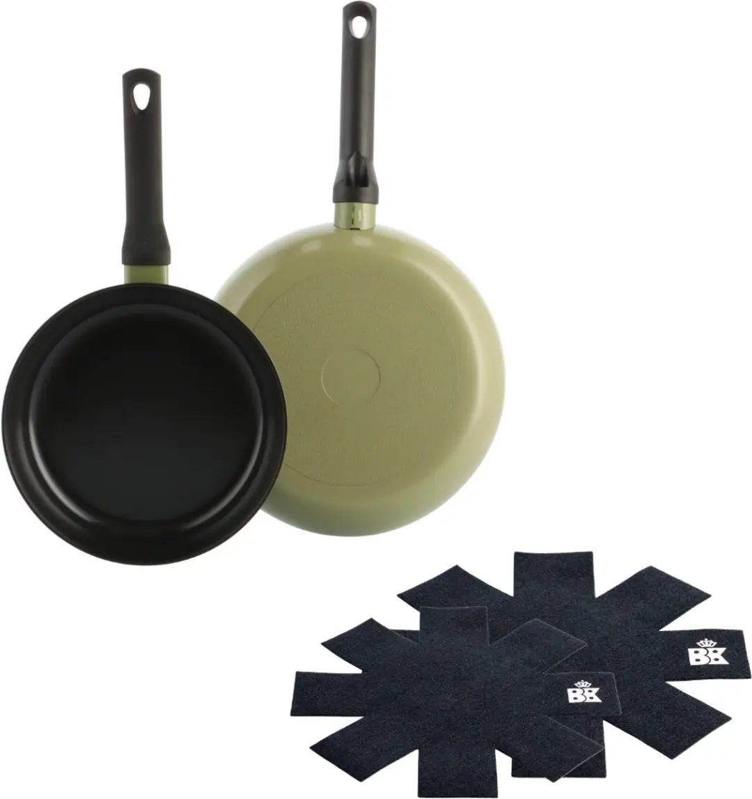 BK Enjoy 2pc set + pan protectors Groen