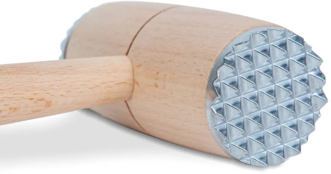 Houten vleeshamer