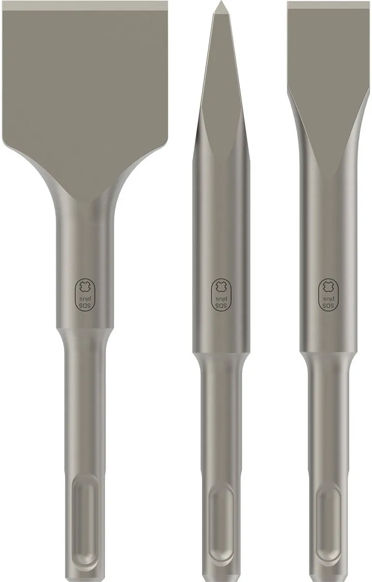 Bosch Professional 3D Meißel-Set SDS-Plus 2608690180 - 3-delig