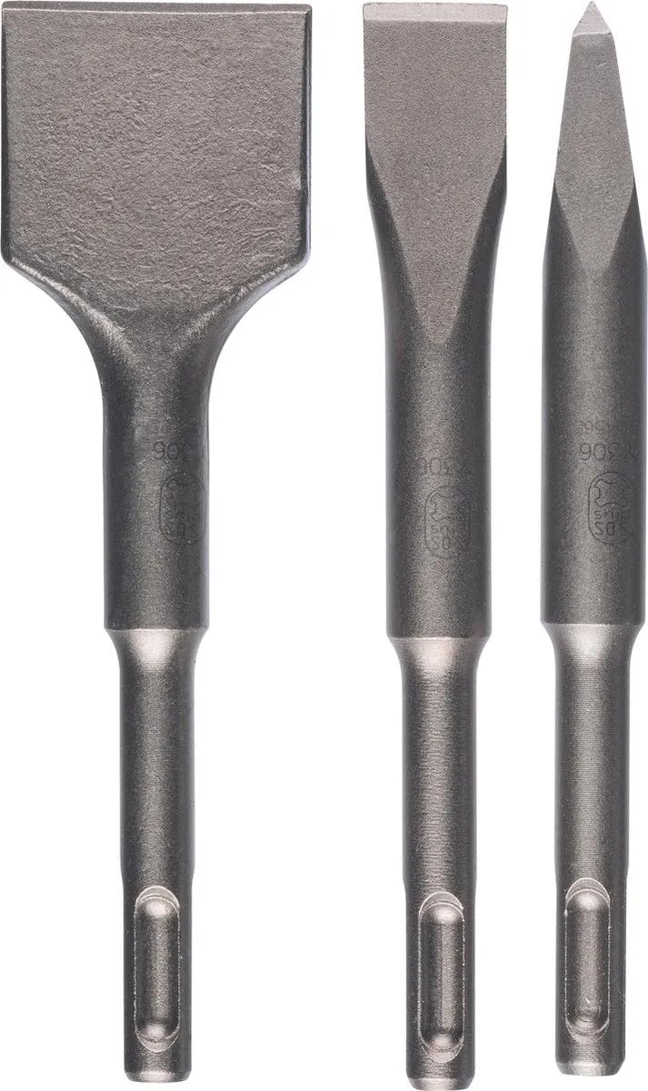 Bosch Professional 3D Meißel-Set SDS-Plus 2608690180